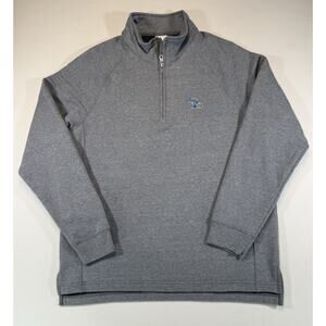 Gear For Sports SEU Quarter Zip Pullover Men’s Large Gray Fleece